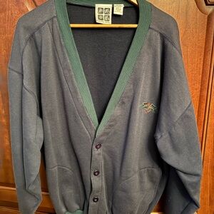Men's Golf Challenge XL Cardigan Sweater